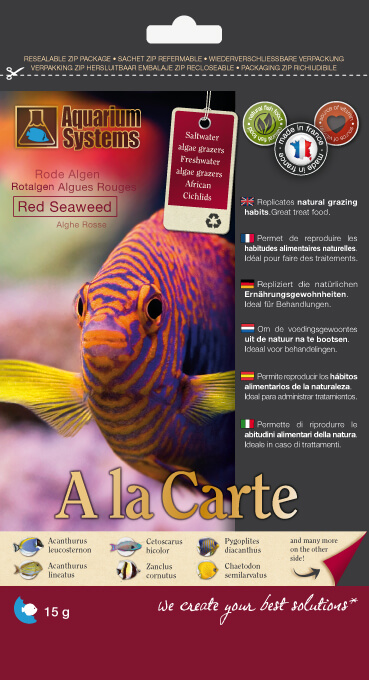 Красные водоросли для рыб A la Carte Red Seaweed Aquarium Systems