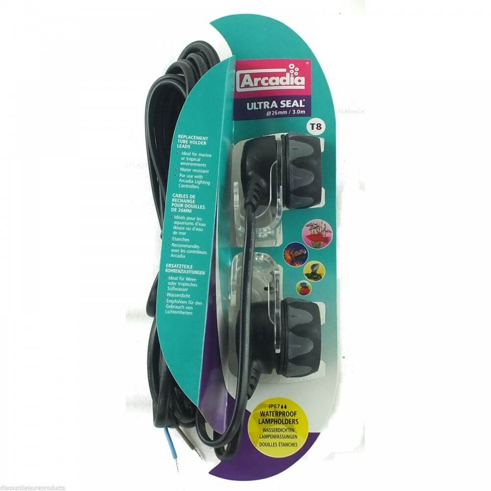 Патрон для ламп Т8 Arcadia Ultra Seal Lamp Lead Т8 Arcadia