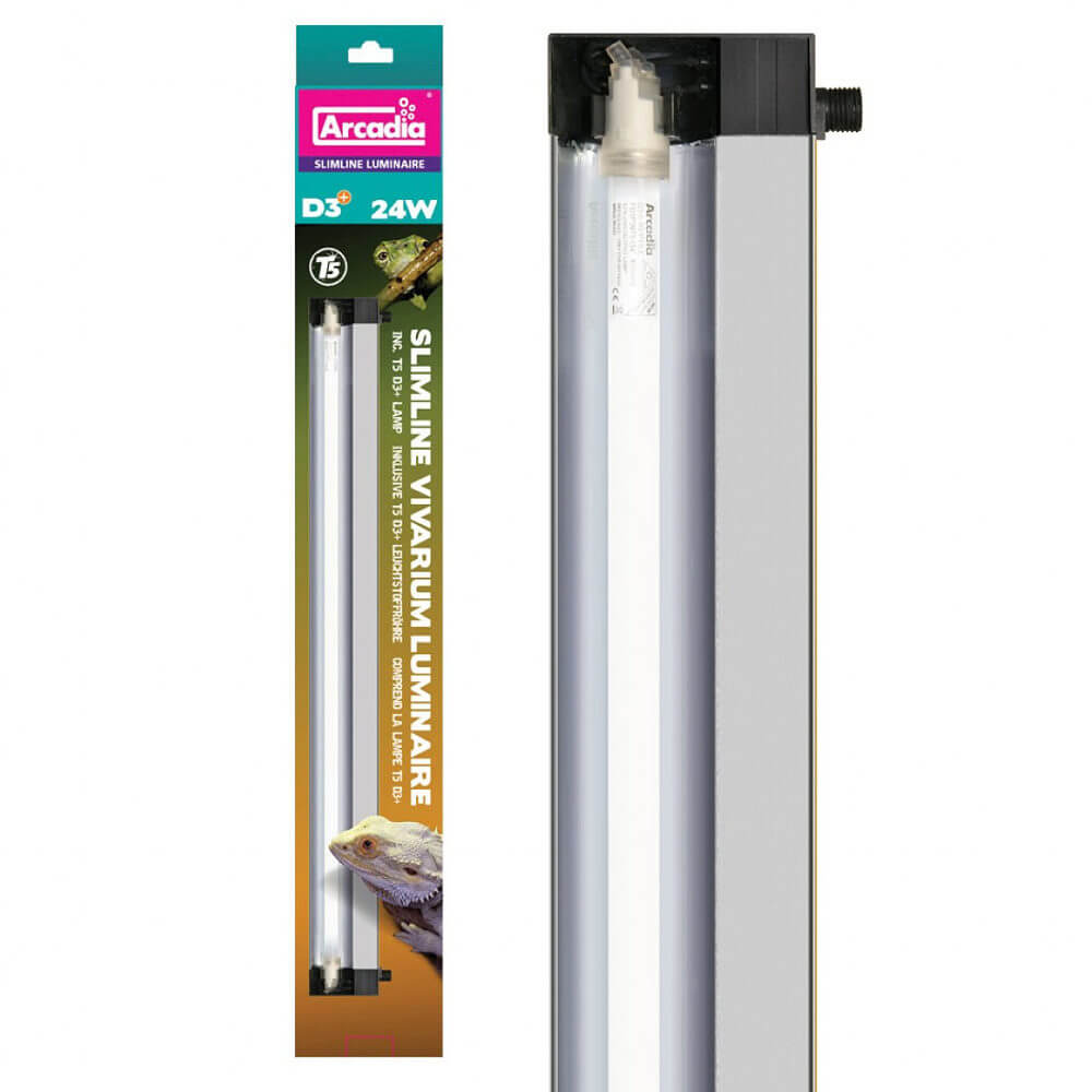 Светильник для террариума Arcadia Reptile T5 Slimline 12% Arcadia