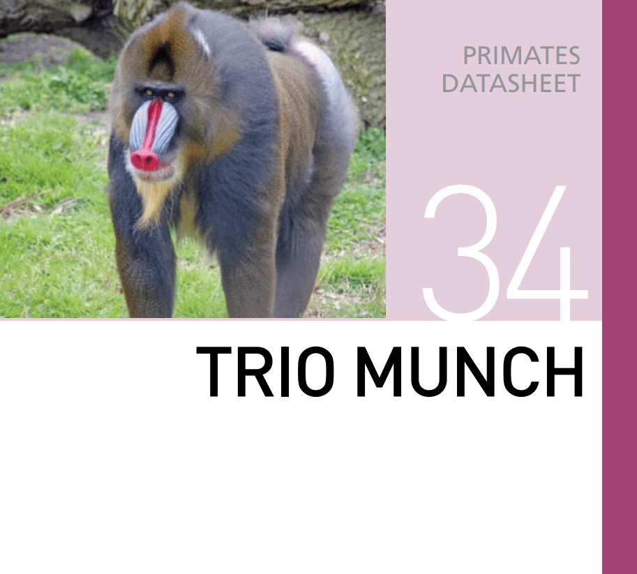 Корм для всех видов приматов Trio Munch Mazuri Zoo Foods