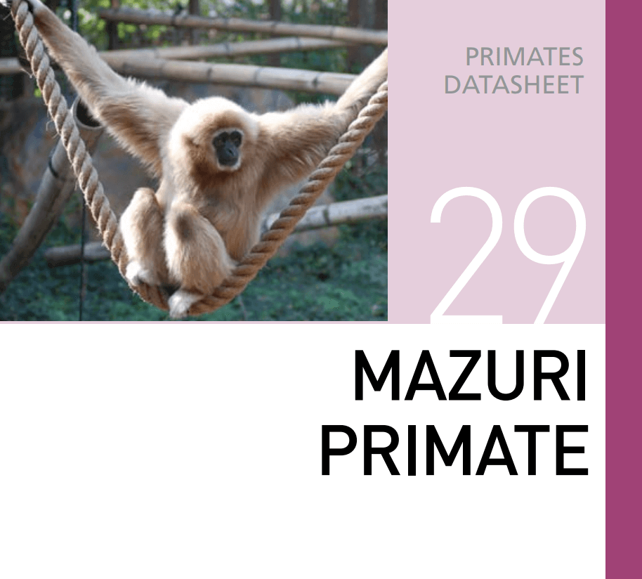 Корм для всех видов приматов  Mazuri Primate