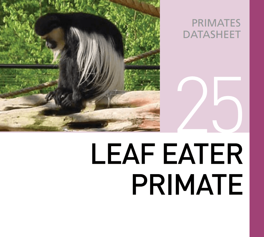 Корм для листоядных приматов Leaf Eater Primate