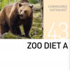 Добавка для всеядных животных и птицы Zoo Diet A Mazuri Zoo Foods