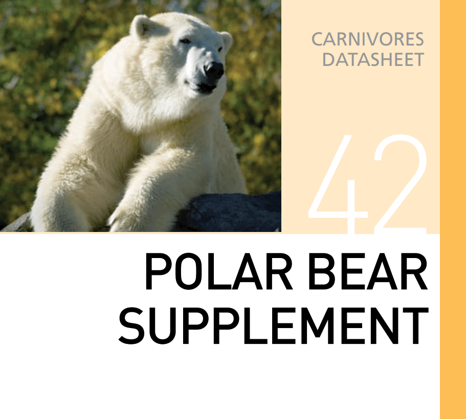 Добавка для полярных медведей Polar Bear Supplement Mazuri Zoo Foods