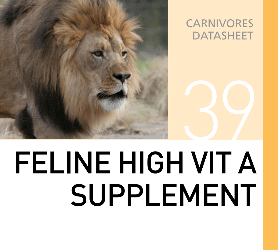 Добавка для всех видов хищников Feline High Vit A Supplement