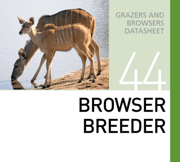 Корм для разведения травоядных животных Browser Breeder Mazuri Zoo Foods
