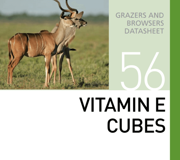 Корм для жвачных Vitamin E Cubes Mazuri Zoo Foods