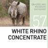 Корм для носорогов White Rhino Concentrate Mazuri Zoo Foods
