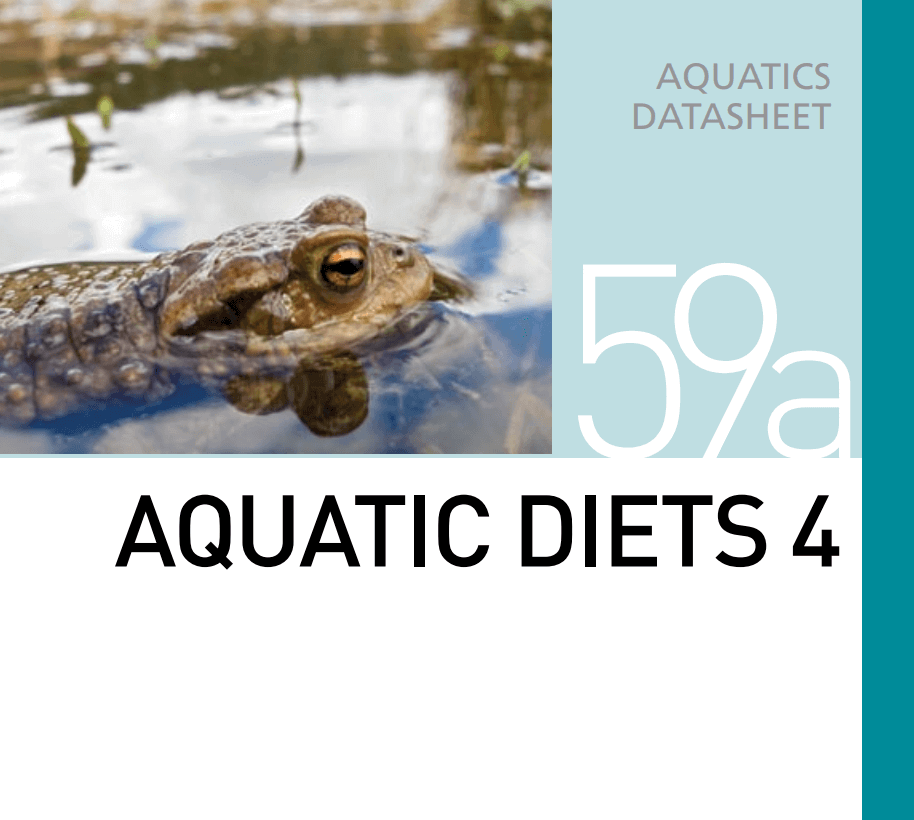 Корм для амфибий тропической рыбы форели и рептилий Aquatic Diets 4