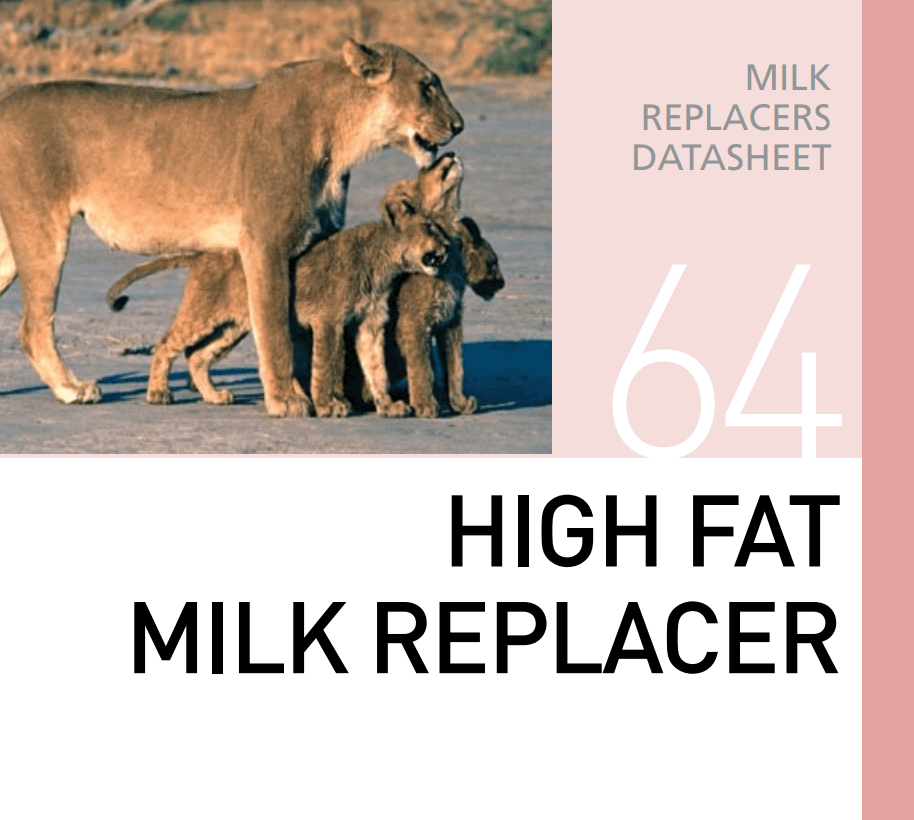 Молочная смесь для всех видов животных High Fat Milk Replacer