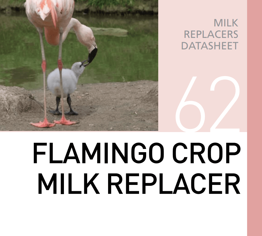 Молочная смесь для фламинго Flamingo Crop Milk Replacer