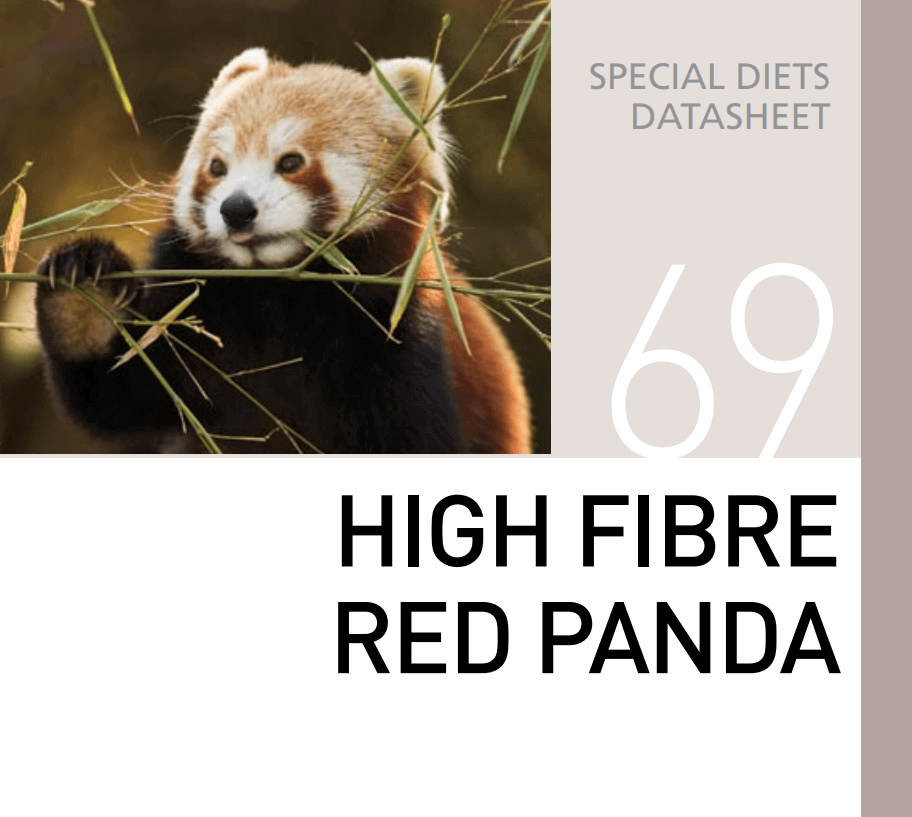 Корм для красных панд High Fibre Red Panda Mazuri Zoo Foods