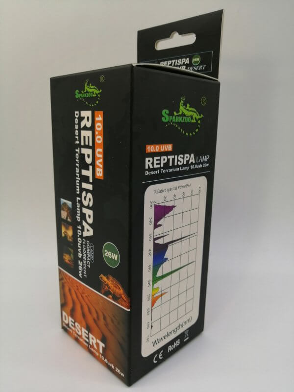 Sparkzoo Reptispa E27 10.0 UVB Desert 26w