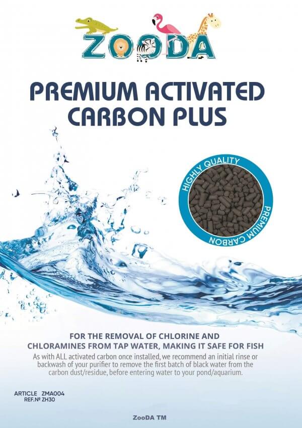 Уголь для аквариума Zooda Premium Activated Carbon Plus