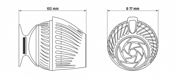 Размеры NewJet Wave