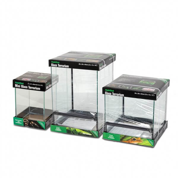 HabiStat Glass Terrarium 30 x 30 x 45 см